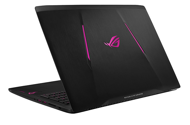 集結玩家所需精湛效能的ROG STRIX GL502電競筆電，推出全新桃紅限定版