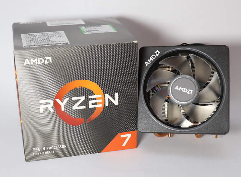 AMD Ryzen 7 3700X 動作確認済